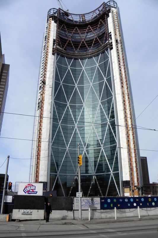 07 Calgary Downtown Skyscraper The Bow Under Construction